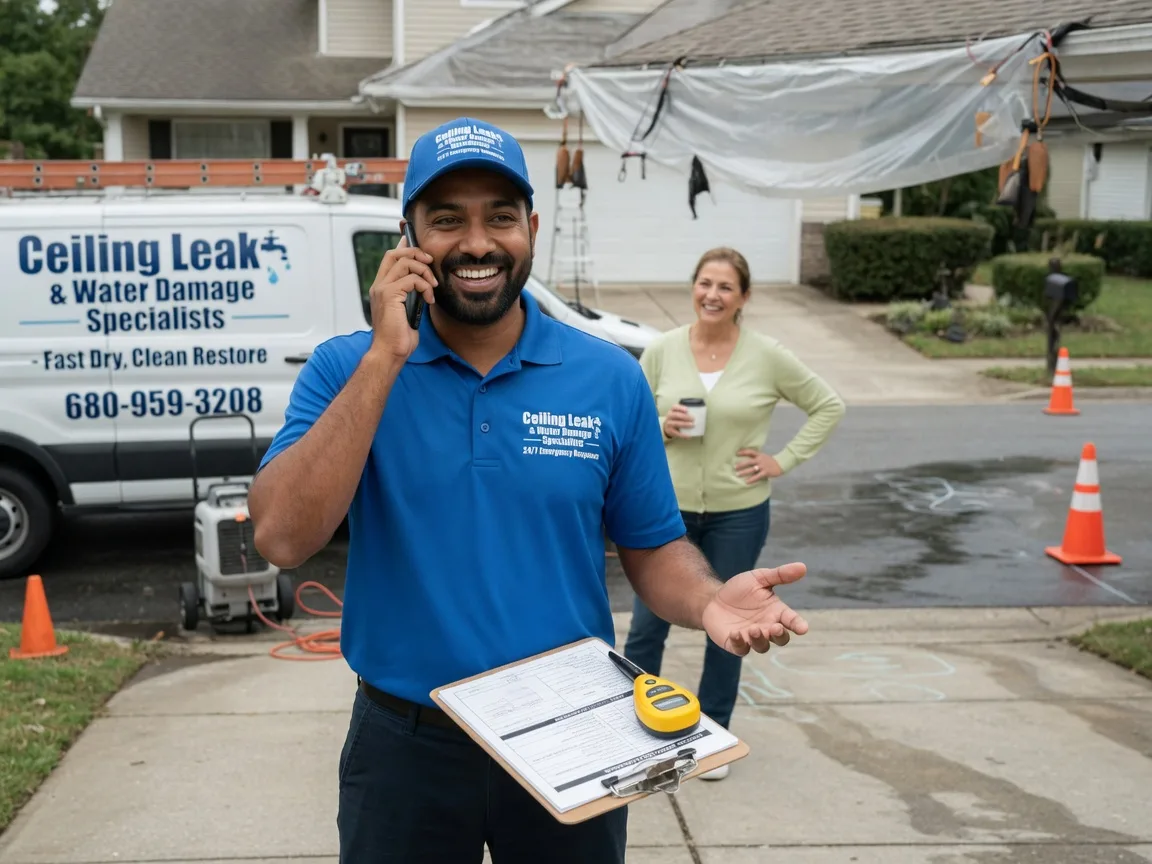 Ceiling Leak Cleanup Bangs, TX FAQs